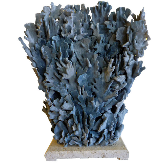 Blue Coral Centerpiece