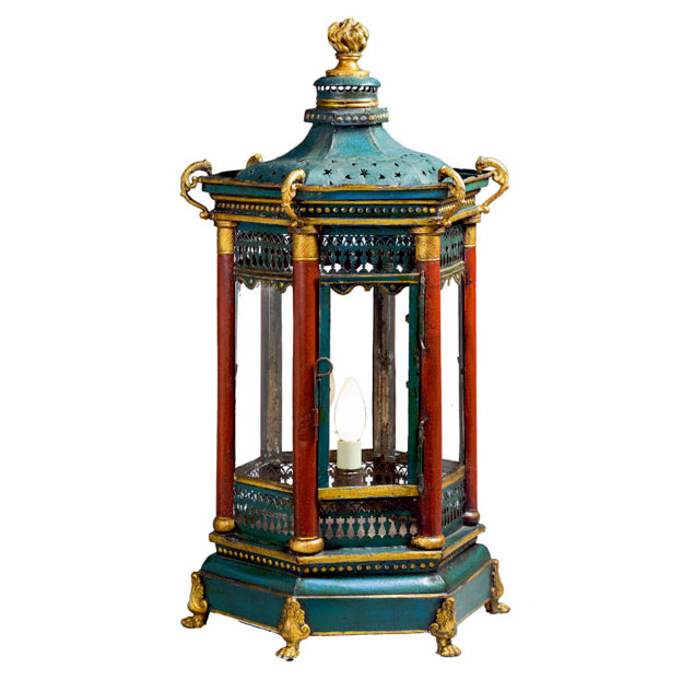 French Tole Lantern