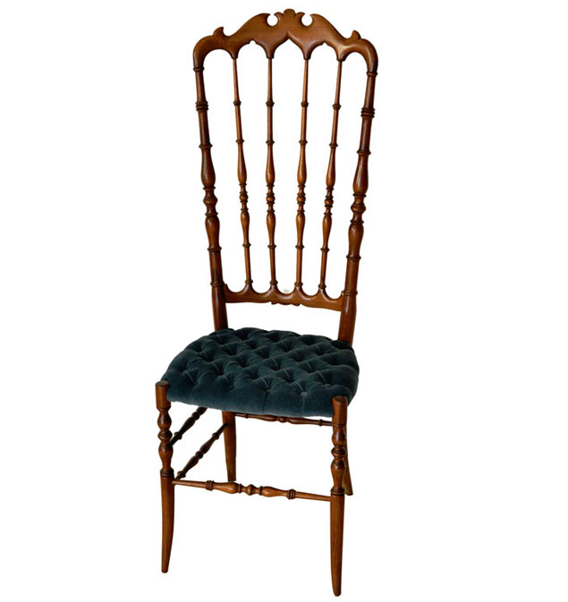 Carved Wood Chiavari Chair