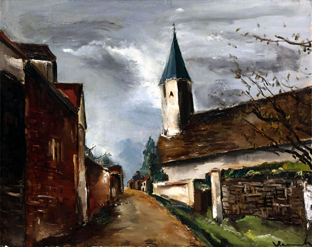 Maurice Vlaminck Eglise de Franconville