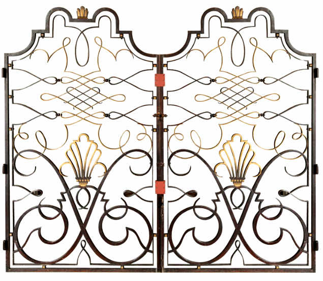 wrought iron gate