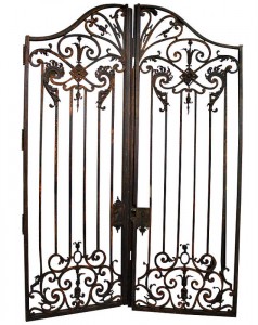 wrought iron gates