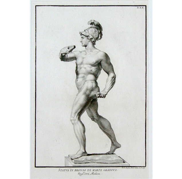 Classical Greek and Roman Statuary Print